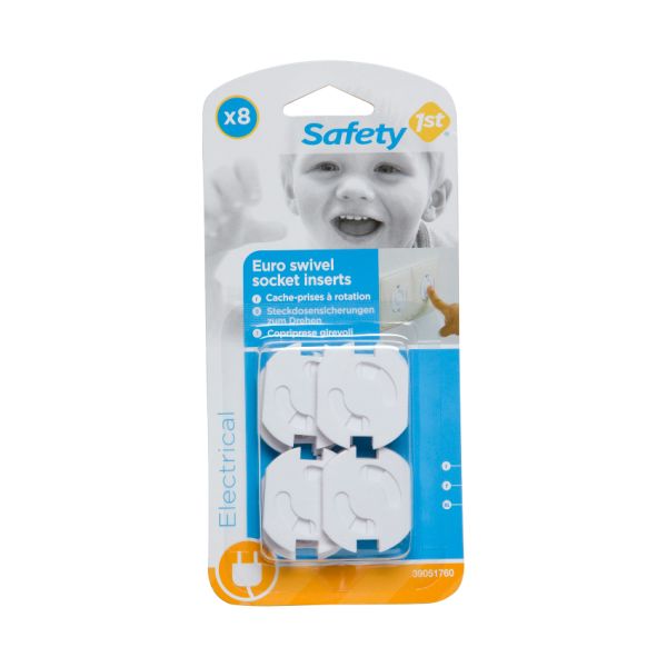 Safety 1st Draai Stopcontactbeveiligers (8 Stuks) Safety 1st Draai Stopcontactbeveiligers (8 Stuks)