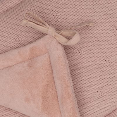 Jollein Cosy Knit parkbumper - 180 x 30 cm - Wild Rose Jollein Cosy Knit parkbumper - 180 x 30 cm - Wild Rose