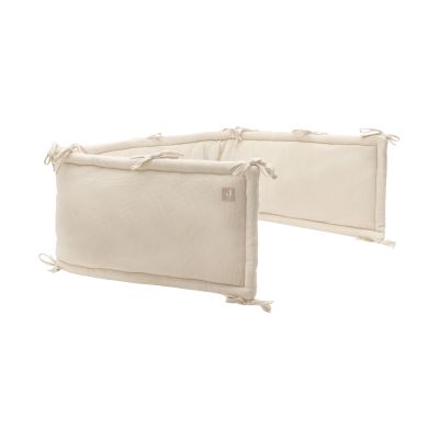 Jollein Parbumper - Little Waffle - 180x30 cm - Sand