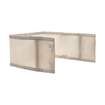 Jollein Parkbumper - Mesh - 220x30 cm - Sand