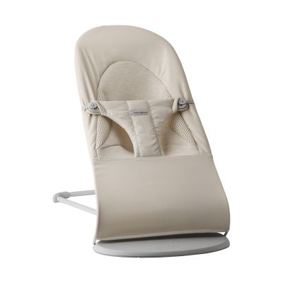BabyBjörn Balance Wipstoel - Soft Geweven Jersey - Lichtbeige BabyBjörn Balance Wipstoel - Soft Geweven Jersey - Lichtbeige