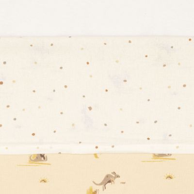 Jollein Laken - 75 x 100 cm - Kangaroots Dusty Dot Jollein Laken - 75 x 100 cm - Kangaroots Dusty Dot