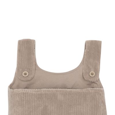 Jollein parkopbergzak Cloudy Rib - Milky Coffee Jollein parkopbergzak Cloudy Rib - Milky Coffee
