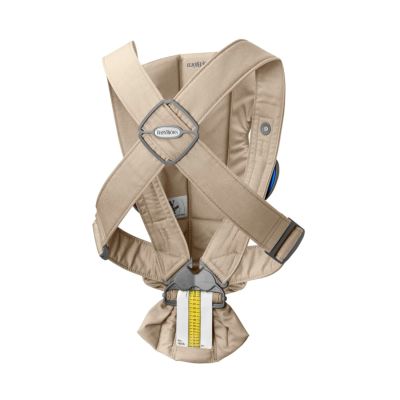 BabyBjörn Mini Draagzak - Geweven - Beige
