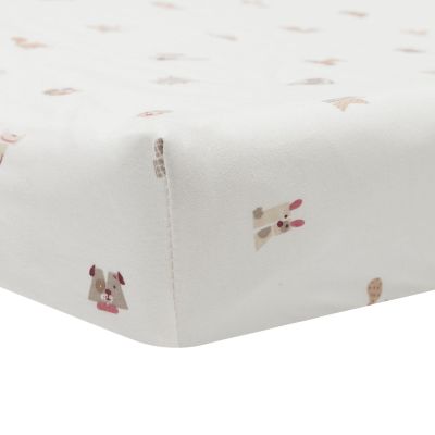 Jollein Aankleedkussenhoes - Jersey - 50 x 70 cm - Animal Friends