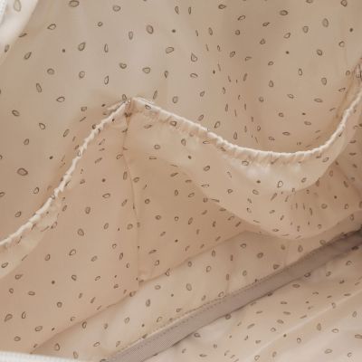 Jollein Lily Embossed Luiertas - Sand Jollein Lily Embossed Luiertas - Sand