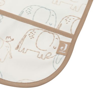 Jollein Slab Waterproof met Mouw - Elephant Tales