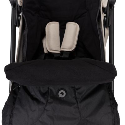Qute Voetenzak Buggy Q-Cocoon Universeel Fleece Zwart Qute Voetenzak Buggy Q-Cocoon Universeel Fleece Zwart