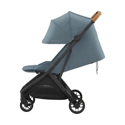 UPPAbaby MINU V3 Buggy Dillan - Stone Blue/Carbon Frame Met Zandbruin Leer UPPAbaby MINU V3 Buggy Dillan - Stone Blue/Carbon Frame Met Zandbruin Leer