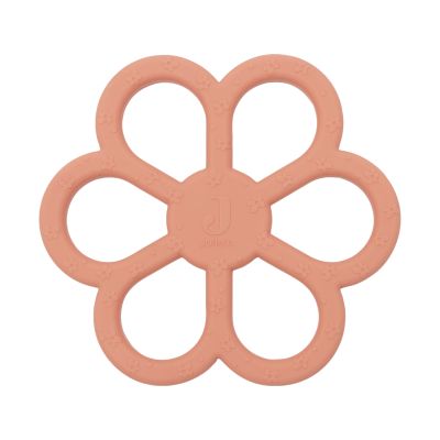 Jollein Bijtring - Flower - Coral Rose Jollein Bijtring - Flower - Coral Rose