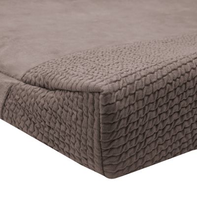 Witlof for kids Waves Aankleedkussenhoes - 70 x 50 cm - Warm Grey Witlof for kids Waves Aankleedkussenhoes - 70 x 50 cm - Warm Grey