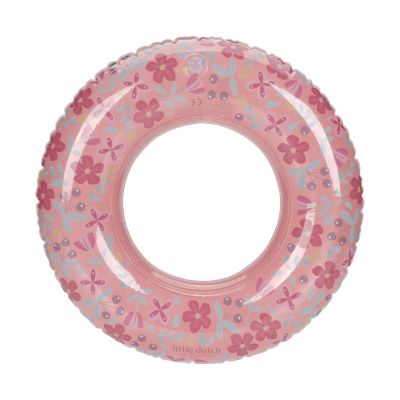 Panier de bain à fleurs roses Little Dutch - 50 cm