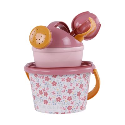 Little Dutch Pink Flower Strandset 5 delig Little Dutch Pink Flower Strandset 5 delig