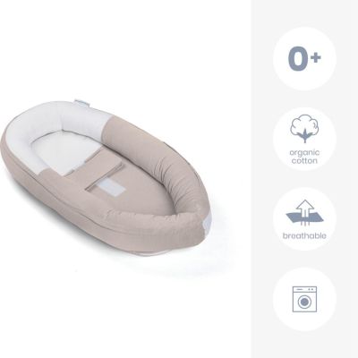 Doomoo Cocoon Babynest - Tetra Jersey Sand