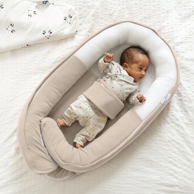 Doomoo Cocoon Babynest - Tetra Jersey Sand