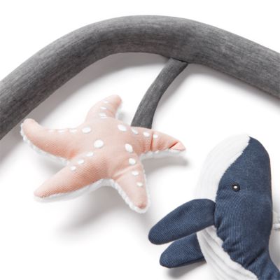 Ergobaby Ocean Wonders Toy Bar Bouncer Evolve - Charcoal Grey