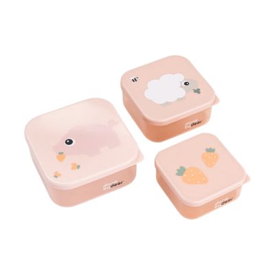 Done By Deer Tiny Farm Snack Box - 3 Stuks - Powder