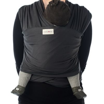 Babylonia Tricot-Slen Organic Draagdoek - Dark Grey Babylonia Tricot-Slen Organic Draagdoek - Dark Grey