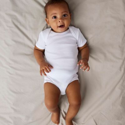 Name It Solid Romper - 3-Pack - Mt. 56 - Bright White Name It Solid Romper - 3-Pack - Mt. 56 - Bright White