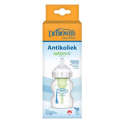 Dr. Brown's Fles Brede Hals Options+ 150ml Dr. Brown's Fles Brede Hals Options+ 150ml