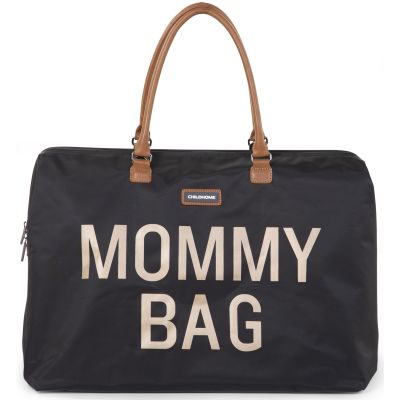 Childhome Mommy Bag Groot Black Gold
