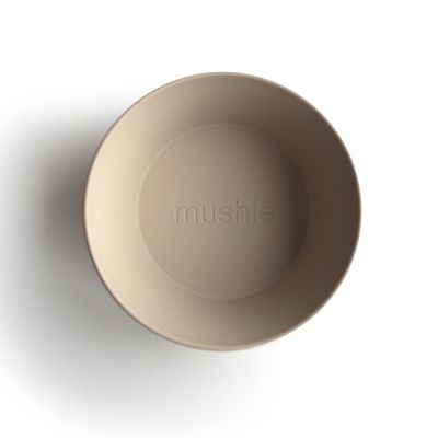 Mushie Kom Rond Vanila (2 stuks) Mushie Kom Rond Vanila (2 stuks)