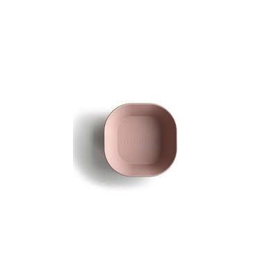 Mushie Kom Vierkant Blush (2 stuks)