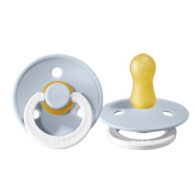 BiBs Glow In The Dark Fopspeen - Rond - 1 Stuk