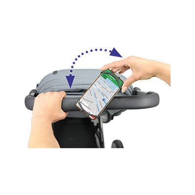 Dooky Universal Phone Holder Black
