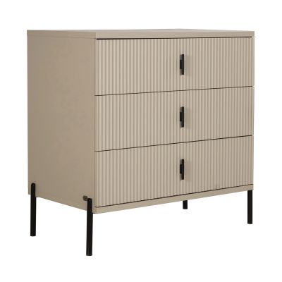 TWF Commode 3 tiroirs Waves Clay