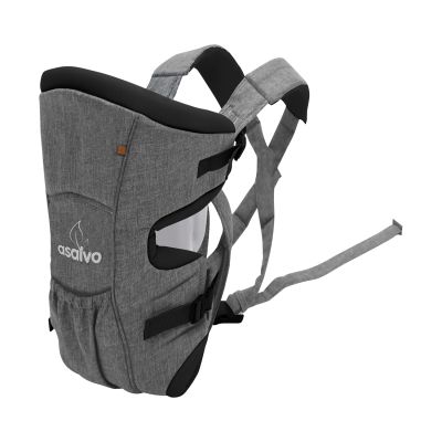 Porte-bébé Asalvo - Mélange gris
