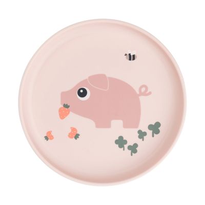 Done By Deer Bord - Rond - Silicone - 18 cm