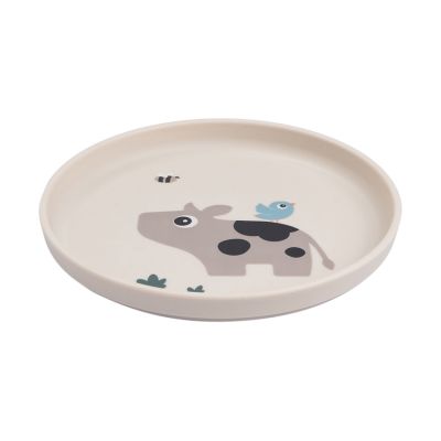 Done By Deer Bord - Tiny Farm - Rond - 18 cm - Sand Done By Deer Bord - Tiny Farm - Rond - 18 cm - Sand