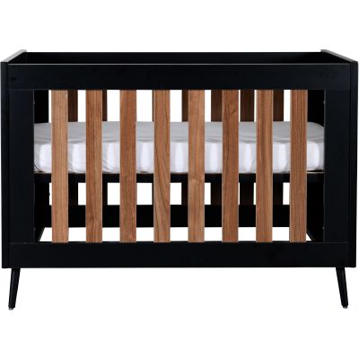 TWF Ledikant 70x140 (+juniorzijde) Retro Black TWF Ledikant 70x140 (+juniorzijde) Retro Black