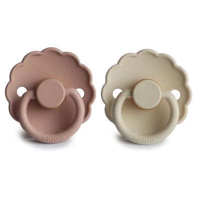 Frigg Fopspeen Daisy Blush/Cream T1 0-6mnd (2 stuks) Frigg Fopspeen Daisy Blush/Cream T1 0-6mnd (2 stuks)