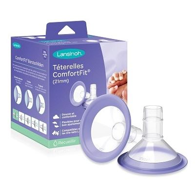 Lansinoh Borstschilden Comfort Fit 21mm 2st. Lansinoh Borstschilden Comfort Fit 21mm 2st.