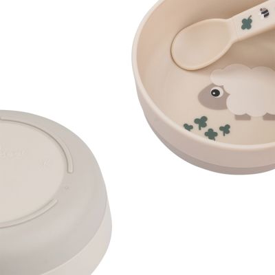 Done By Deer Bord - Tiny Farm - Rond - 14 cm - Sand
