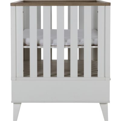 Interbaby Lancaster Park Met Lade - Wit/Visgraatmotief Interbaby Lancaster Park Met Lade - Wit/Visgraatmotief