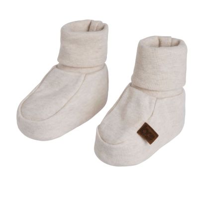 Baby's Only Slofjes Melange Warm Linen 0-3 mnd