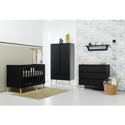 Ledikant 60 x 120 Beach Island Black Ledikant 60 x 120 Beach Island Black