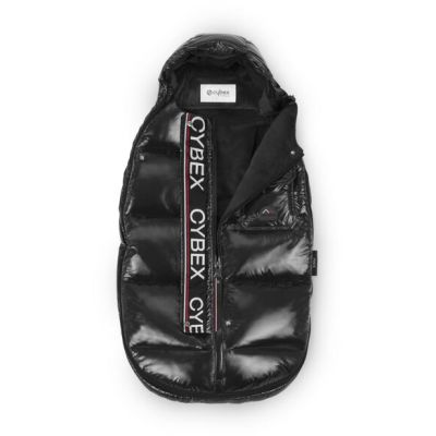 Cybex Platinum Winter Footmuff Mini Deep Black - Black Cybex Platinum Winter Footmuff Mini Deep Black - Black