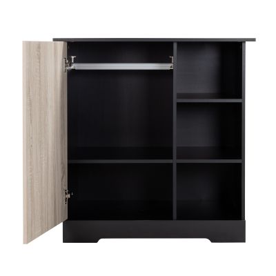 Commode 1 Deur 3 Vakken Basalt Commode 1 Deur 3 Vakken Basalt