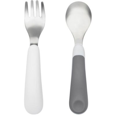 OXO Tot Vork & Lepel Grey