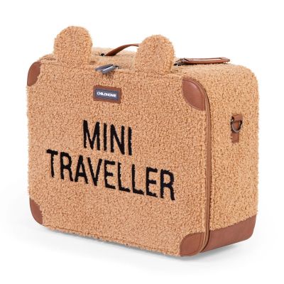 Childhome Mini Traveller Kinderkoffer Teddy Brown