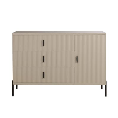 TWF Dresser XL 3 tiroirs 1 porte Waves Clay