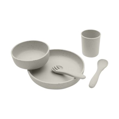 Kikkaboo Eetset - 5 Delig - Platina Siliconen