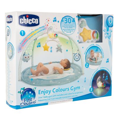 Chicco Baby Gym Kleurenplezier - Blauw Chicco Baby Gym Kleurenplezier - Blauw