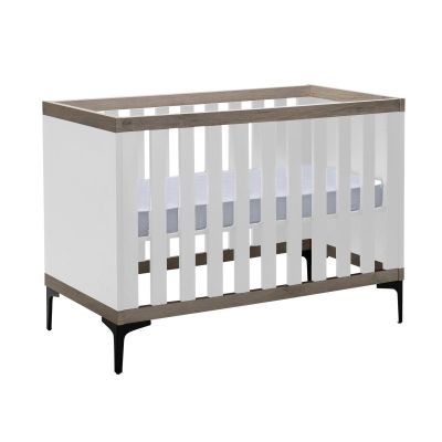 Interbaby Ledikant 60 x 120 Strips Wit