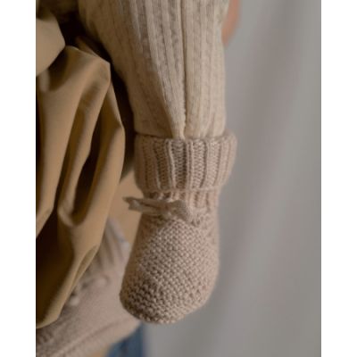 Lodger Slipper Knit Birch 0-6mnd 0-6 maanden Lodger Slipper Knit Birch 0-6mnd 0-6 maanden