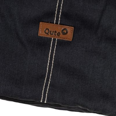 Qute Voetenzak Q-Twin Jeans Zwart
